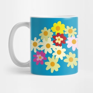 Abstract Daisy Flowers for Mothers Day Mug